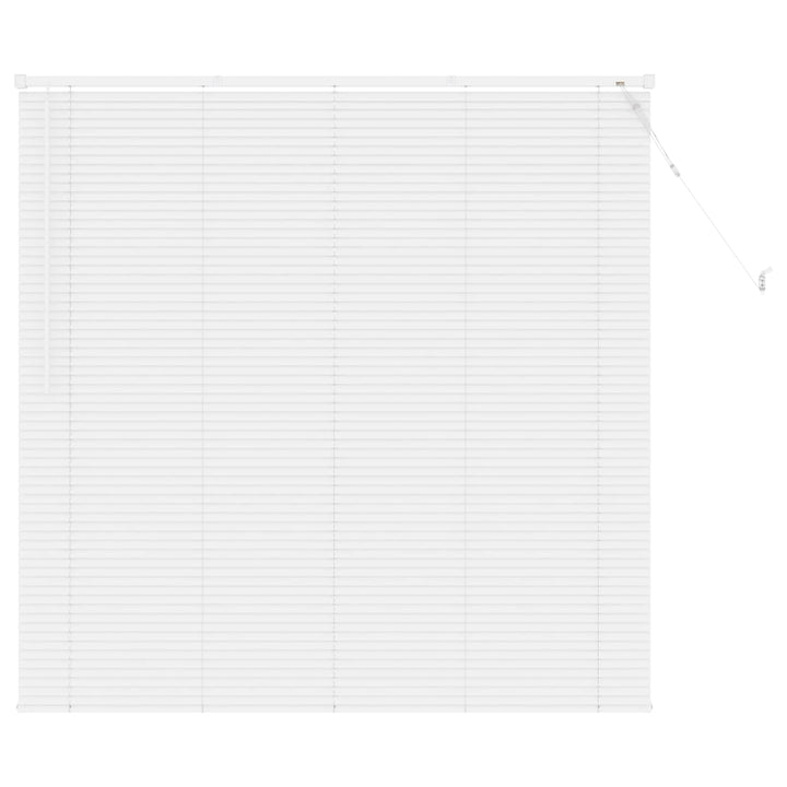 Persienner Hvid 150 x 150 cm 25 mm PVC