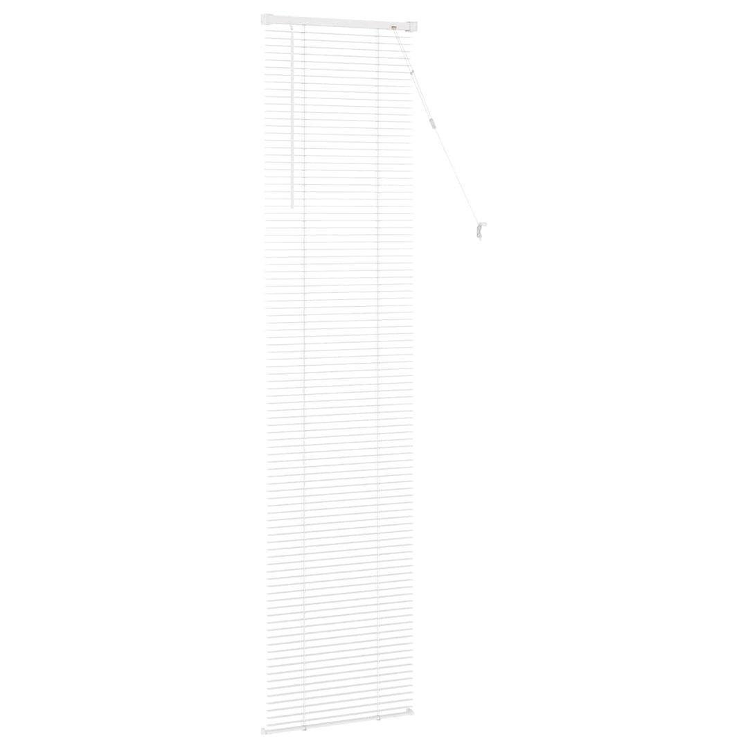 Persienner Hvid 213 x 40 cm 25 mm PVC