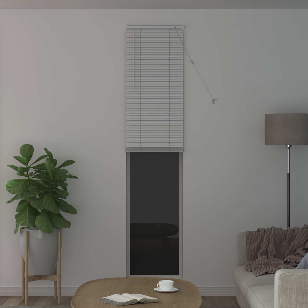 Persienner Hvid 213 x 50 cm 25 mm PVC