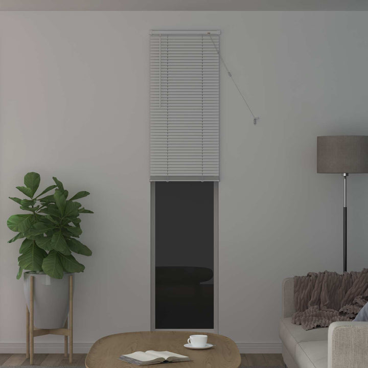 Persienner Hvid 213 x 50 cm 25 mm PVC