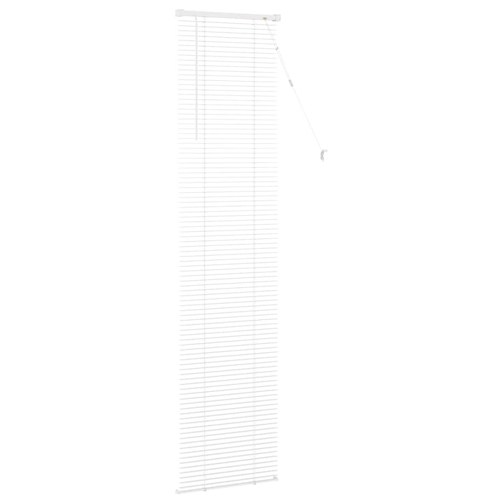 Persienner Hvid 213 x 50 cm 25 mm PVC