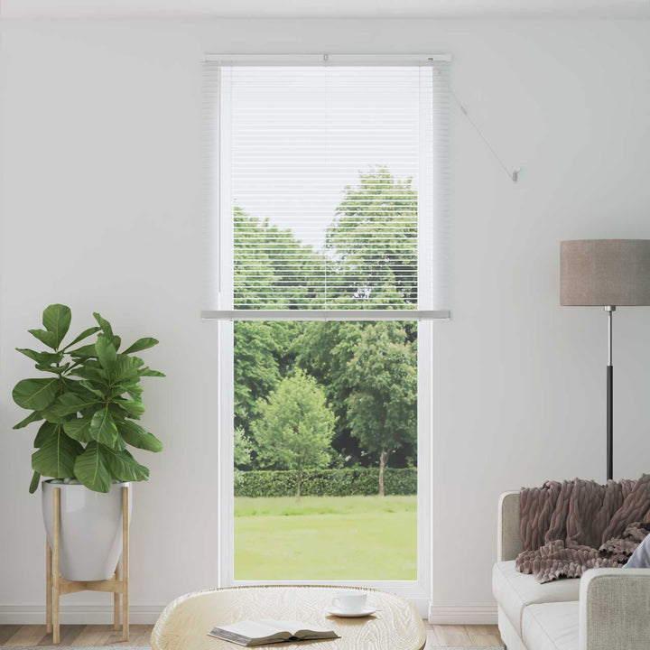 Persienner Hvid 213 x 100 cm 25 mm PVC