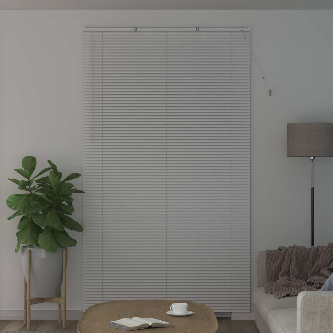 Persienner Hvid 213 x 140 cm 25 mm PVC