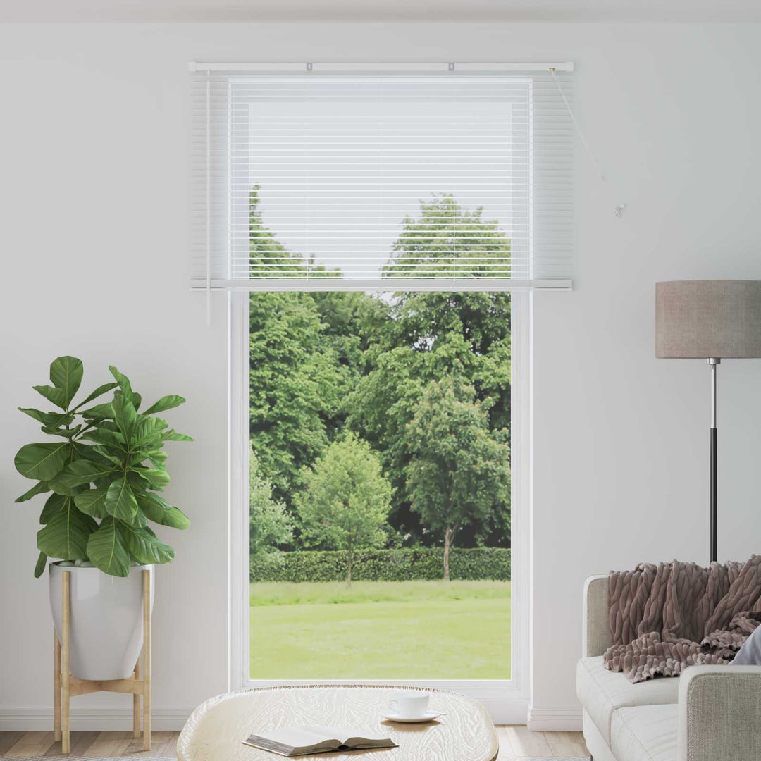 Persienner Hvid 213 x 150 cm 25 mm PVC