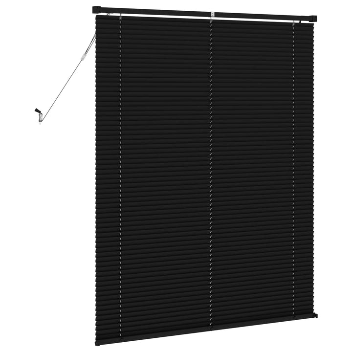Persienner Sort 150 x 120 cm 25 mm PVC