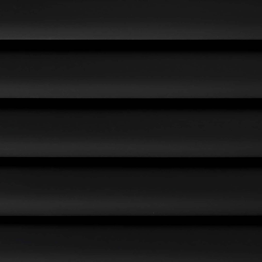 Persienner Sort 213 x 70 cm 25 mm PVC