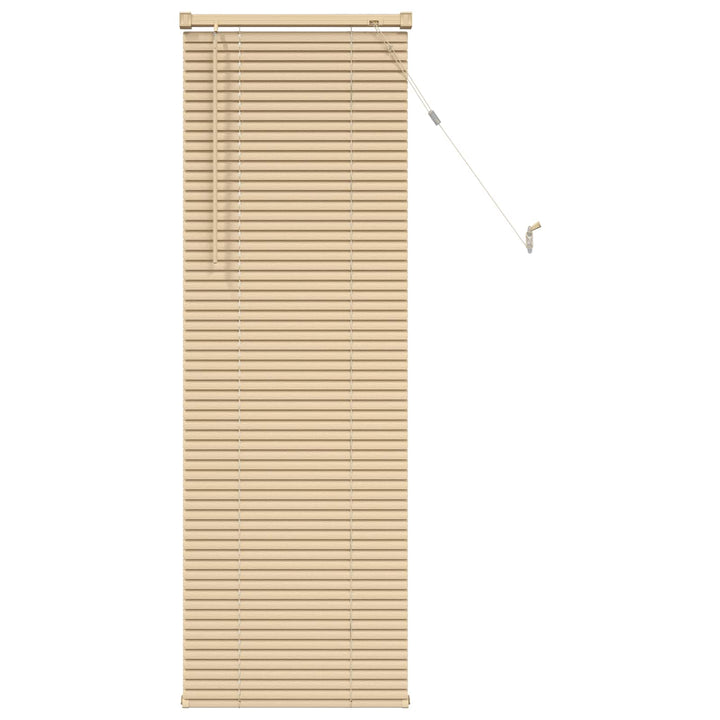 Persienner Lys Brun med Mønster 150 x 50 cm 25 mm PVC