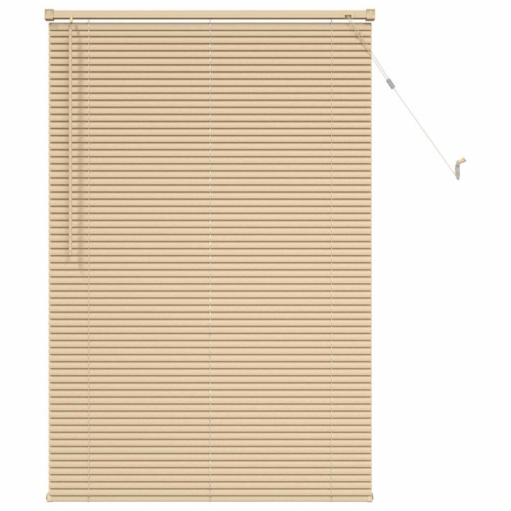 Persienner Lys Brun med Mønster 150 x 70 cm 25 mm PVC
