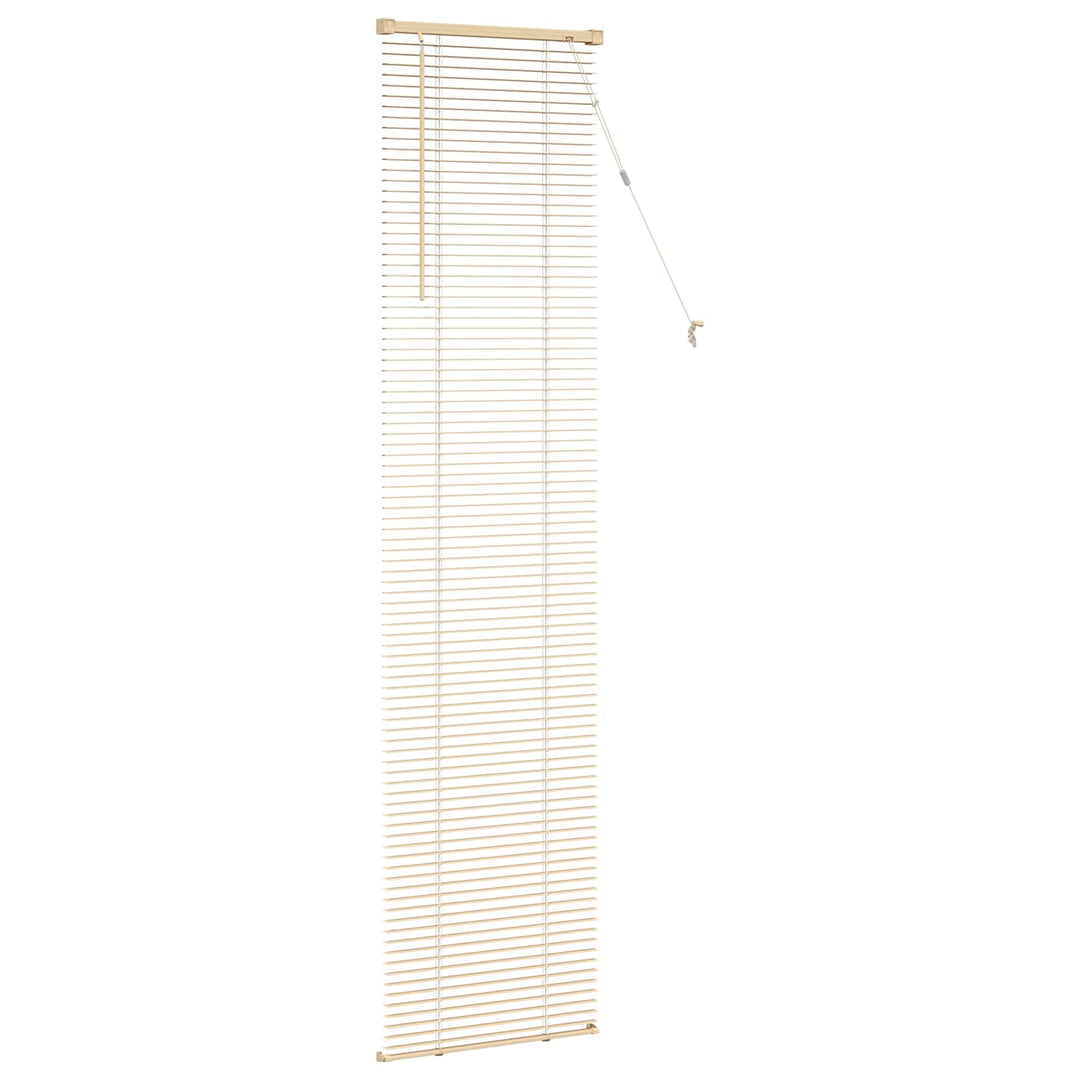 Persienner Lys Brun med Mønster 213 x 50 cm 25 mm PVC