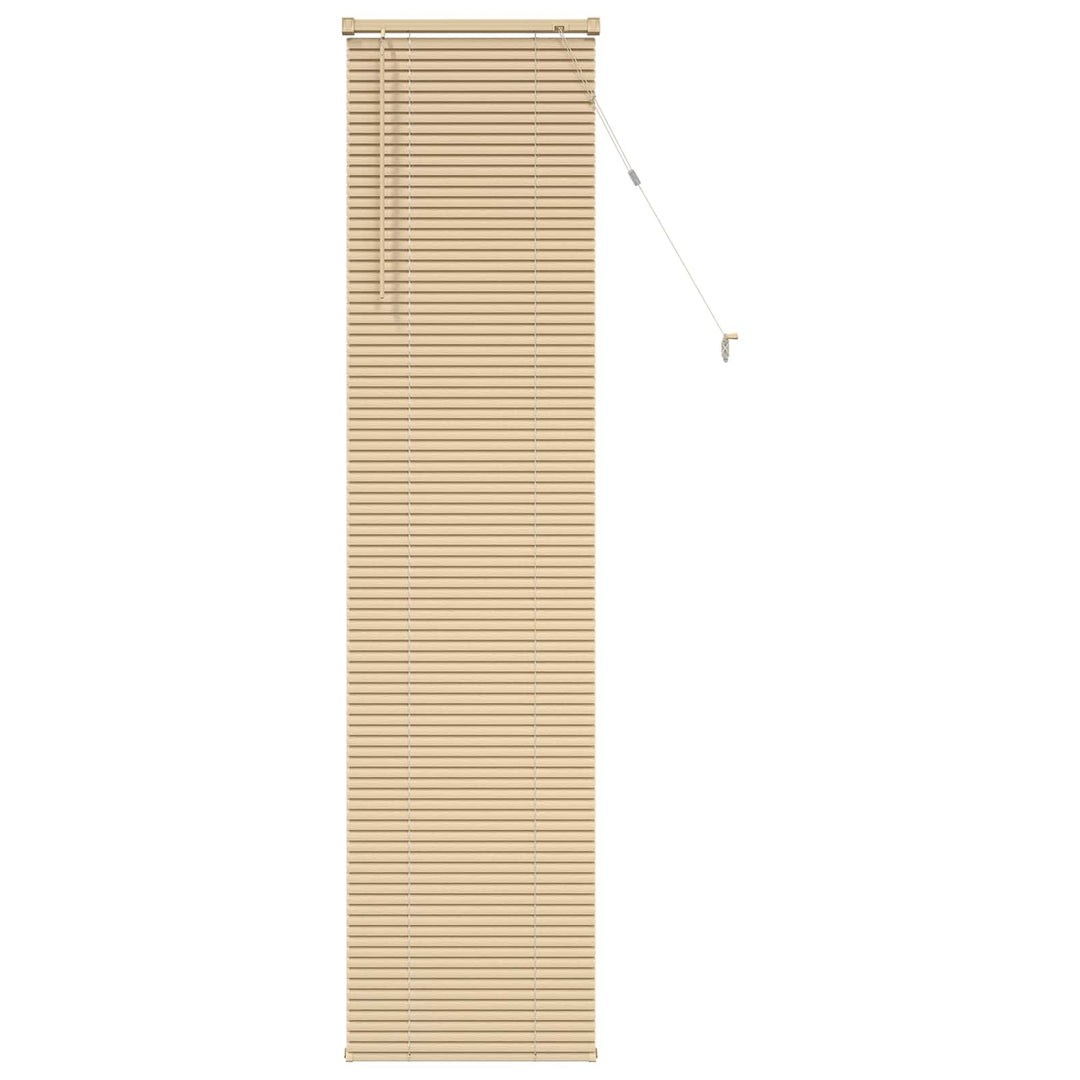 Persienner Lys Brun med Mønster 213 x 50 cm 25 mm PVC