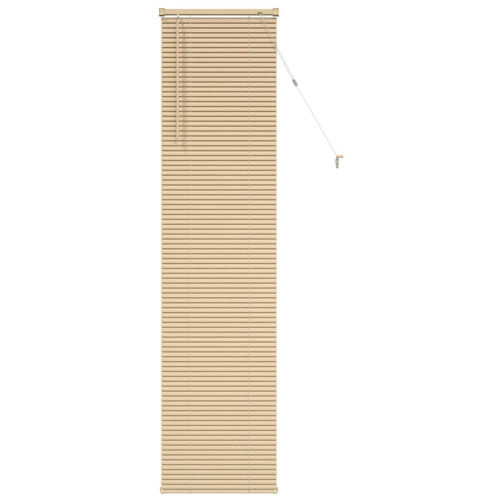 Persienner Lys Brun med Mønster 213 x 50 cm 25 mm PVC
