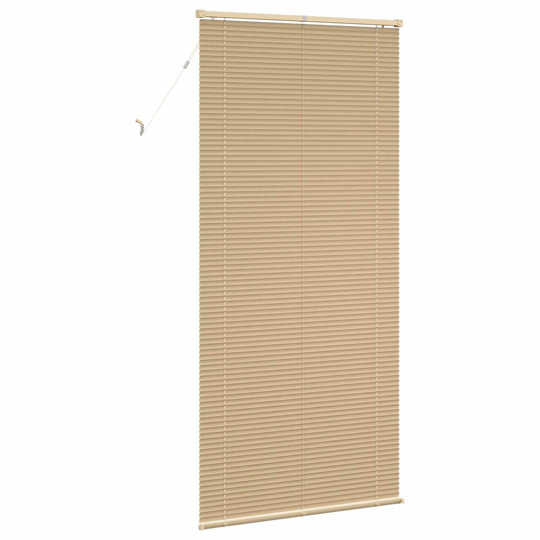 Persienner Lys Brun med Mønster 213 x 80 cm 25 mm PVC