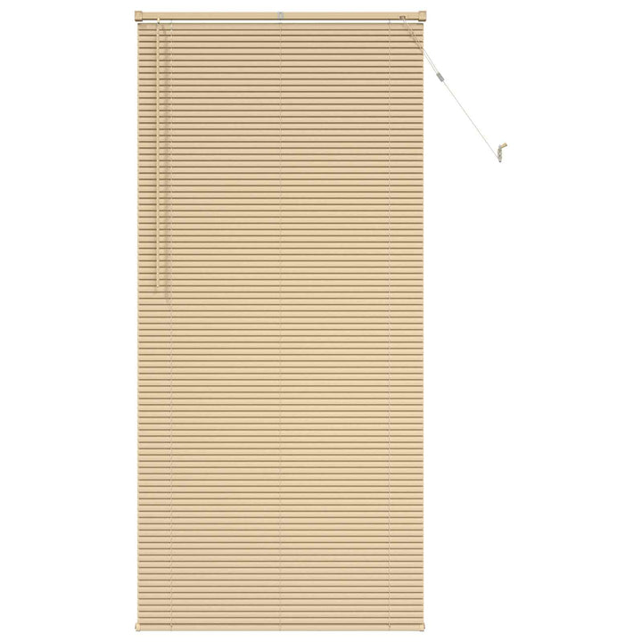 Persienner Lys Brun med Mønster 213 x 80 cm 25 mm PVC