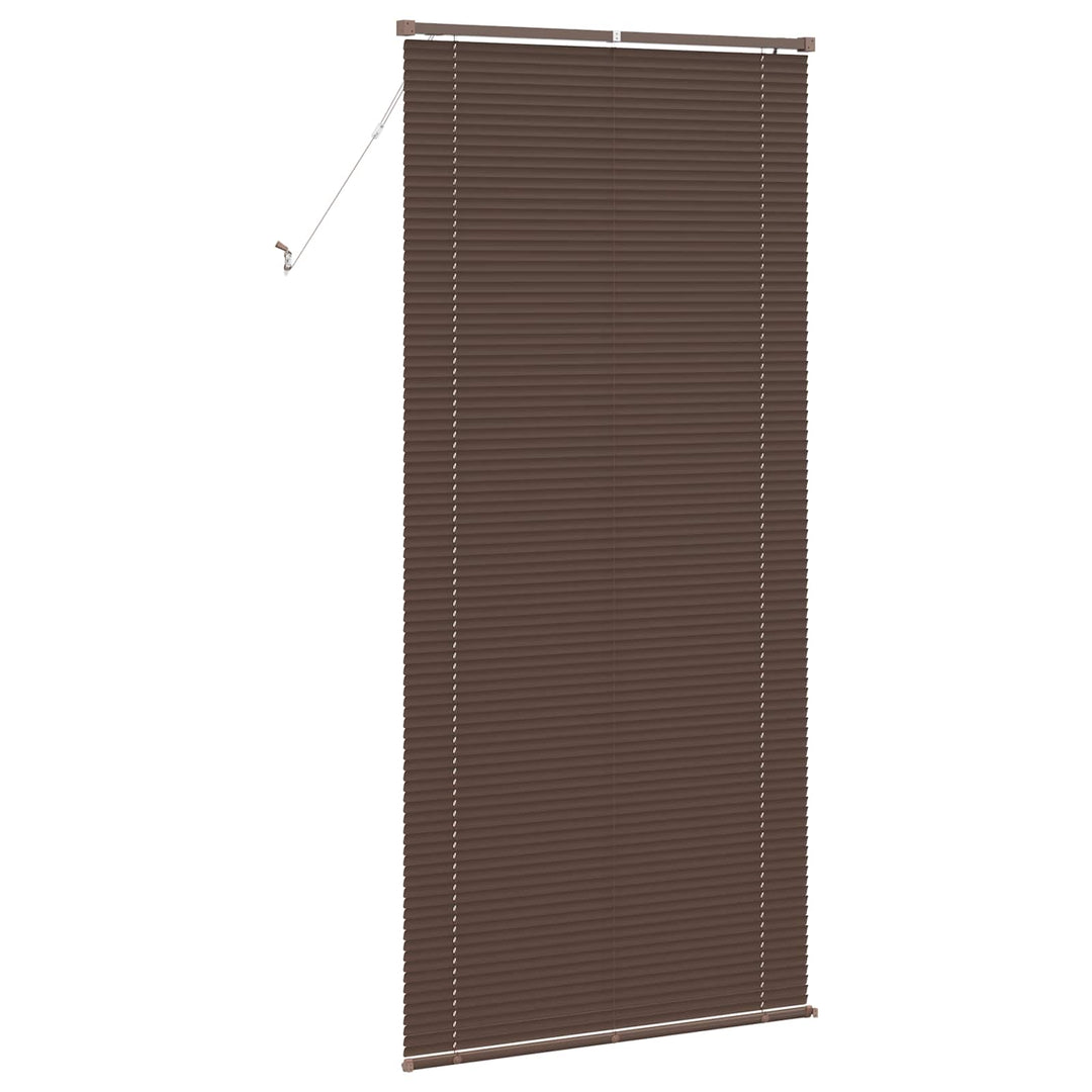 Persienner Mørk Brun med Mønster 213 x 70 cm 25 mm PVC