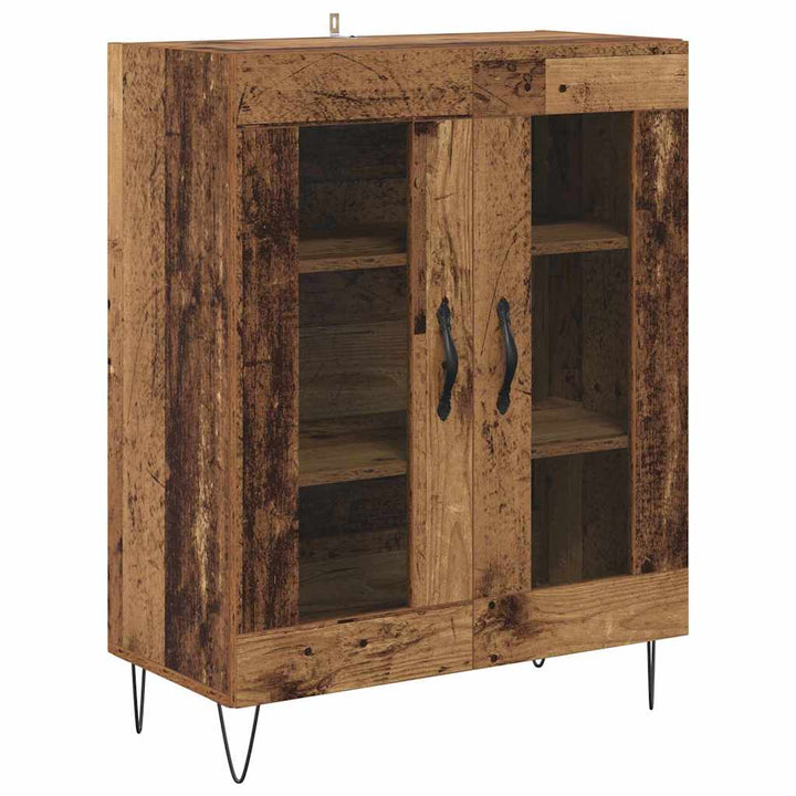 Sideboard Gammelt træ 69,5 x 34 x 90 cm Konstrueret træ