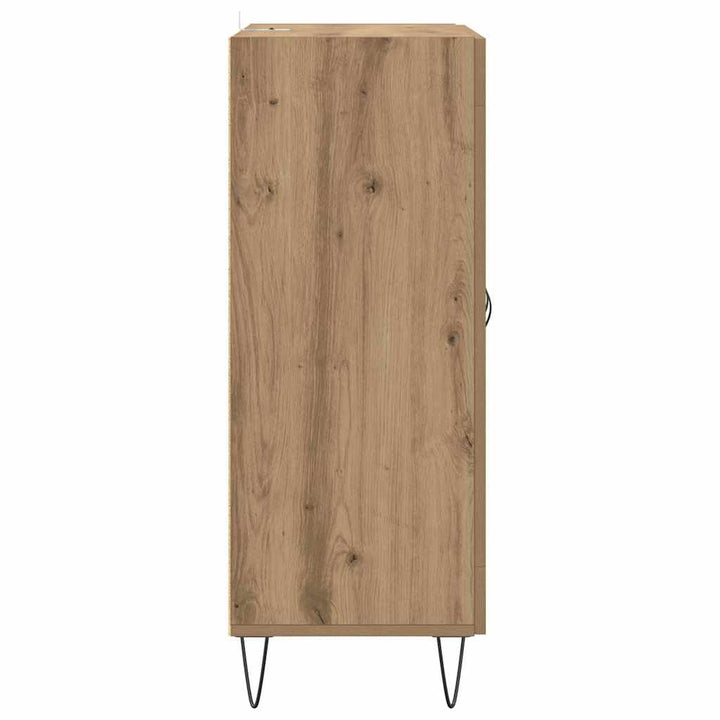 Sideboard Artisan Egetræ 69,5 x 34 x 90 cm Konstrueret træ
