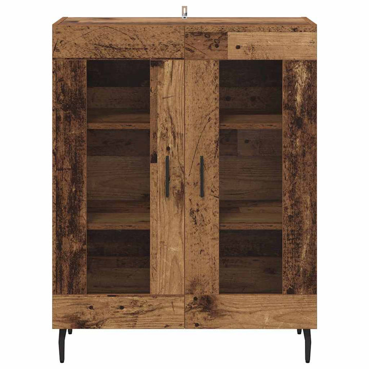 Sideboard Gammelt træ 69,5 x 34 x 90 cm Konstrueret træ
