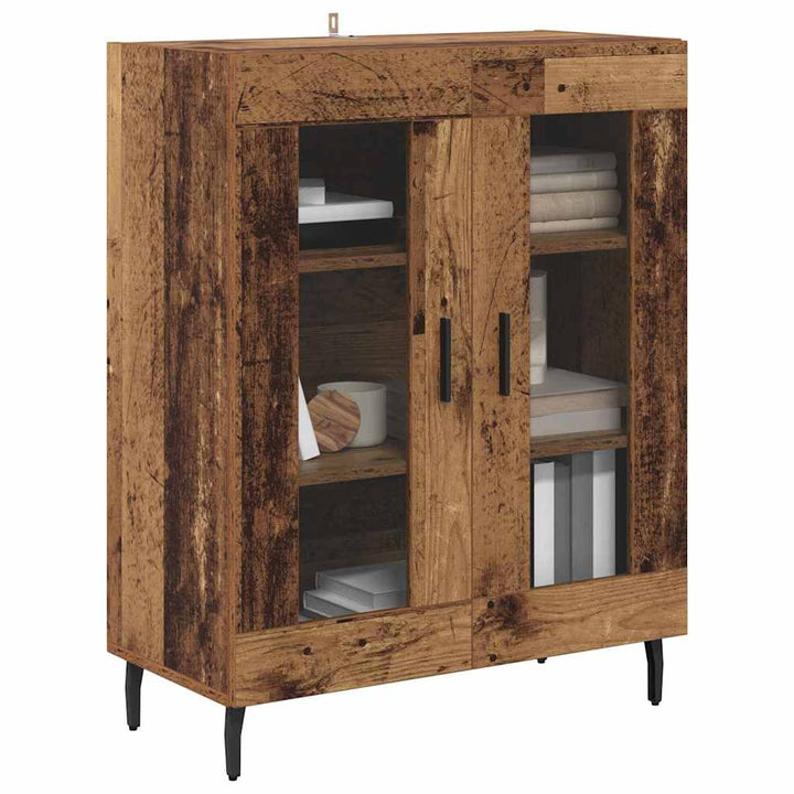 Sideboard Gammelt træ 69,5 x 34 x 90 cm Konstrueret træ