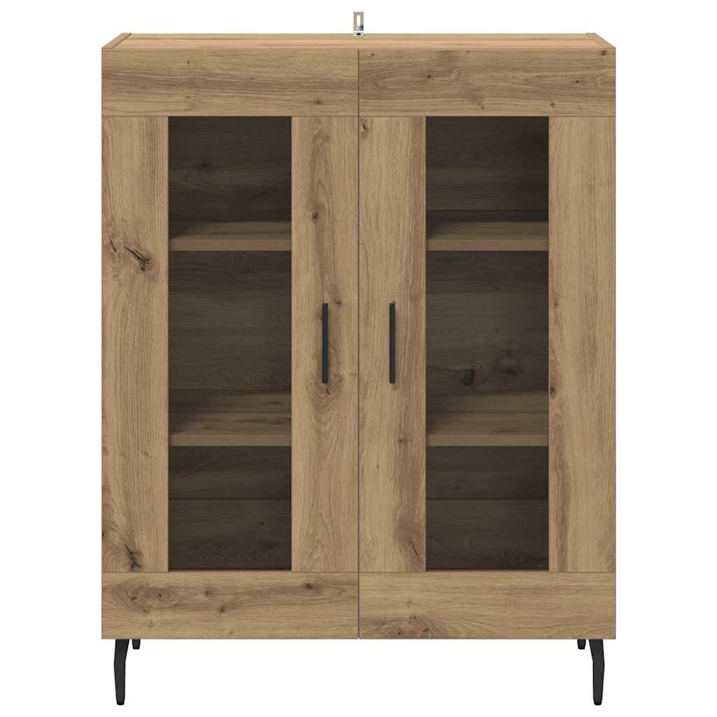 Sideboard Artisan Egetræ 69,5 x 34 x 90 cm Konstrueret træ
