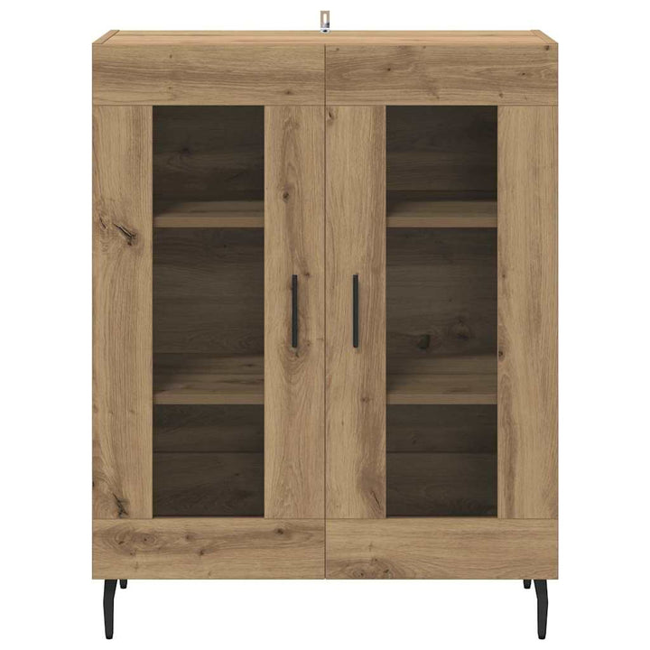 Sideboard Artisan Egetræ 69,5 x 34 x 90 cm Konstrueret træ