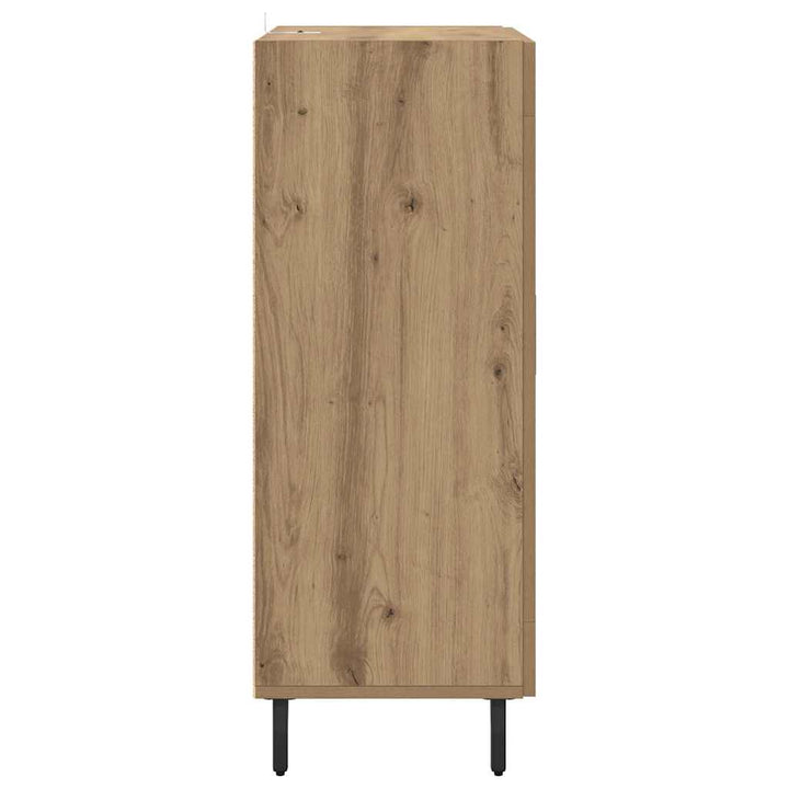 Sideboard Artisan Egetræ 69,5 x 34 x 90 cm Konstrueret træ