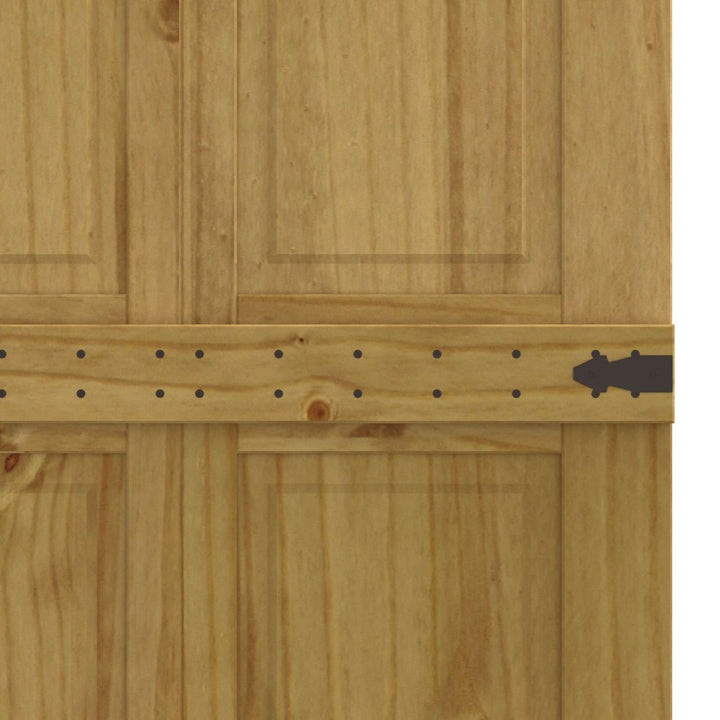 Ladedør Corona HonningBrun 70 x 210 cm Massivt fyrretræ