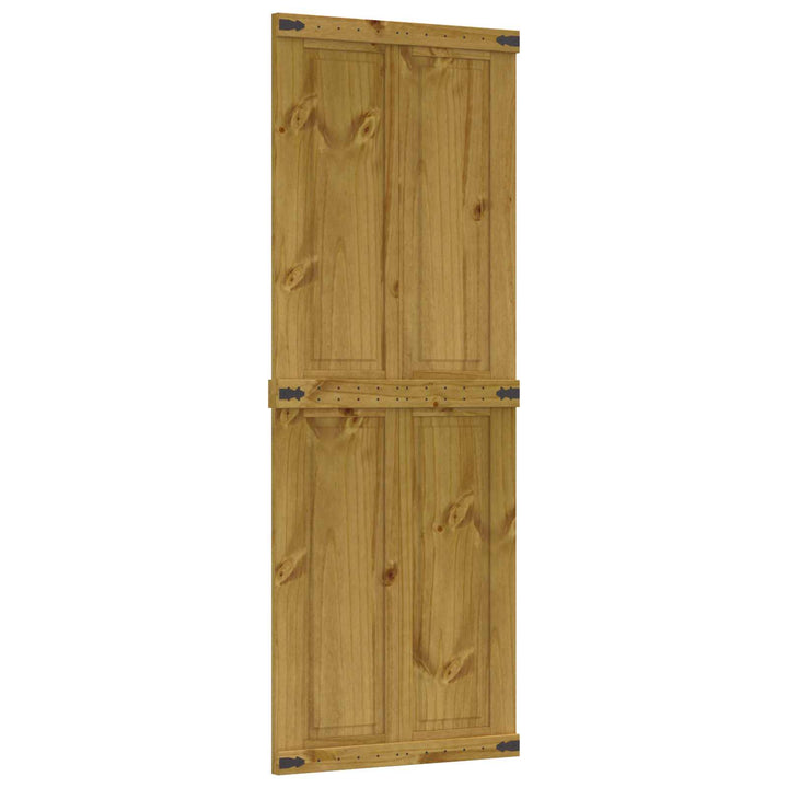 Ladedør Corona HonningBrun 70 x 210 cm Massivt fyrretræ