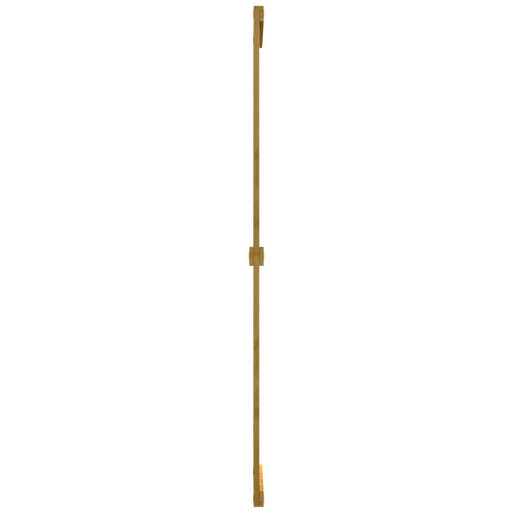 Ladedør Corona HonningBrun 100 x 210 cm Massivt fyrretræ