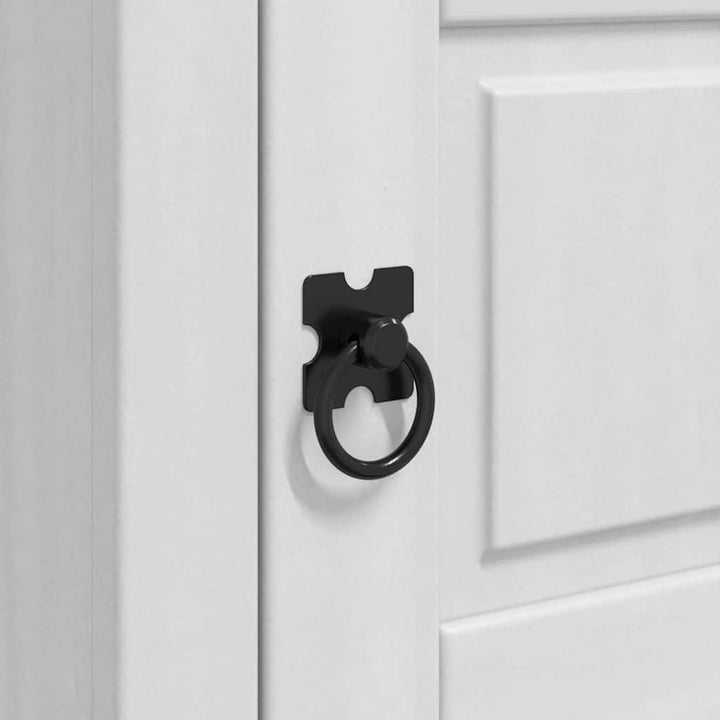 Sengebord Corona Hvid 45 x 35 x 64 cm Massiv fyrretræ
