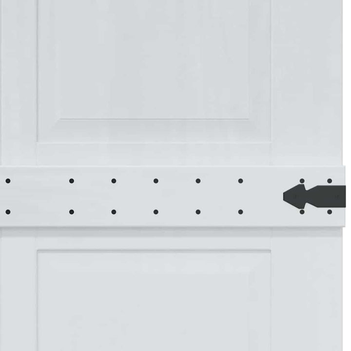 Dør Corona Hvid 100 x 210 cm Konstrueret træ