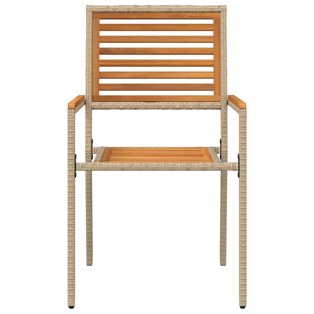 Have stapelstole 4 stk. Brun og Beige