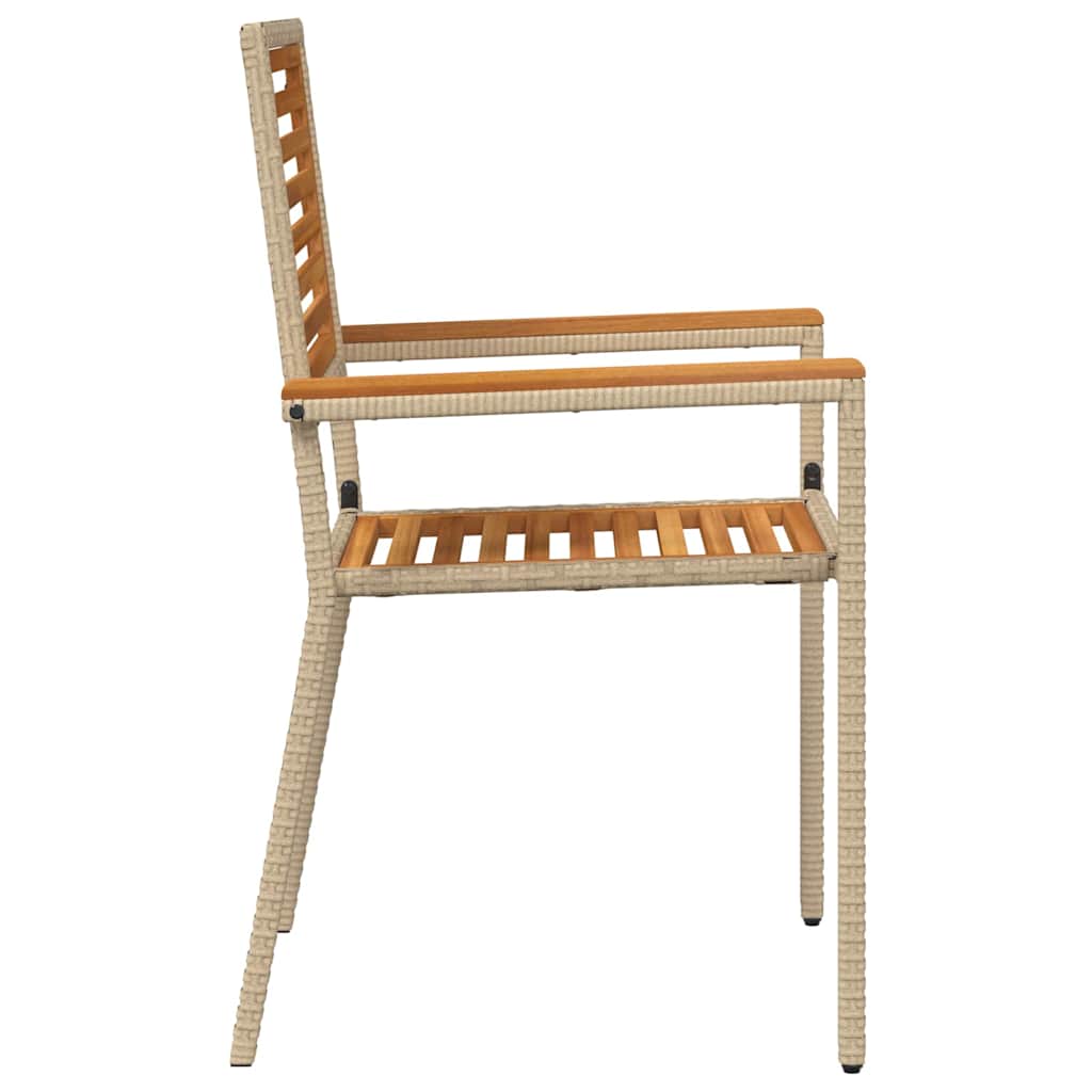 Have stapelstole 4 stk. Brun og Beige