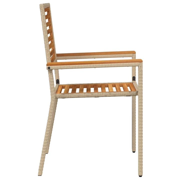 Have stapelstole 4 stk. Brun og Beige