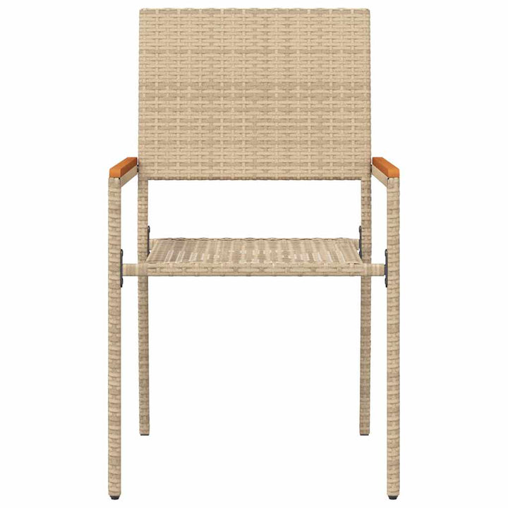 Have stapelstole 4 stk. Creme og Brun