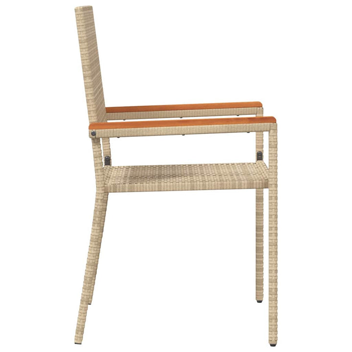 Have stapelstole 4 stk. Creme og Brun
