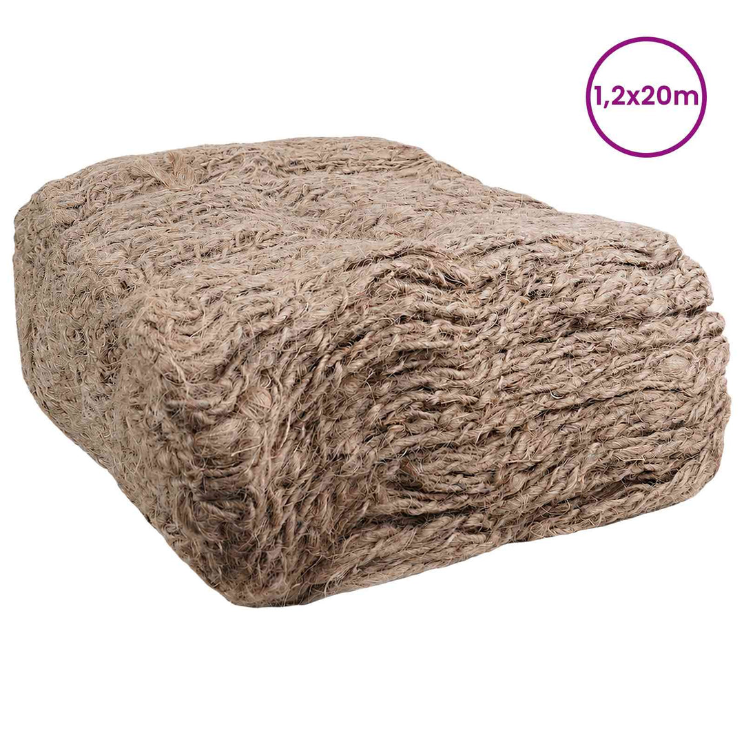 Jute opbevaringsmatte Naturfarvet 1,2 x 20 m