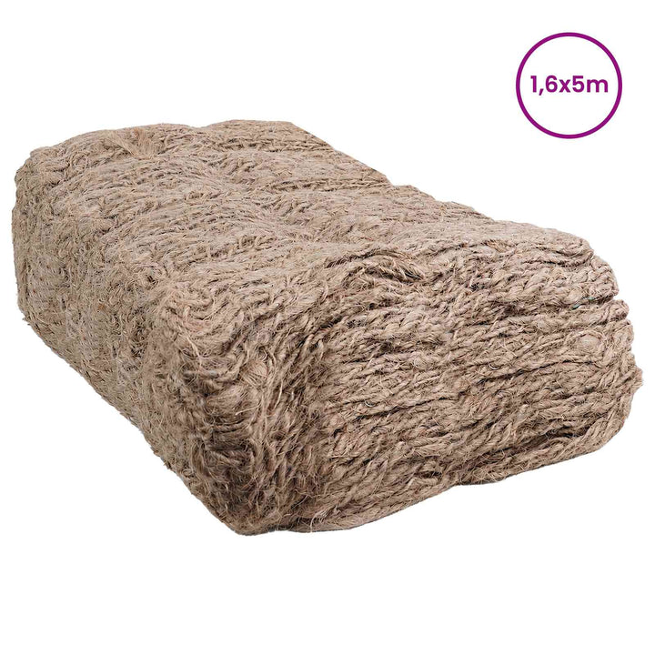 Jute opbevaringsmatte Naturfarvet 1,6 x 5 m