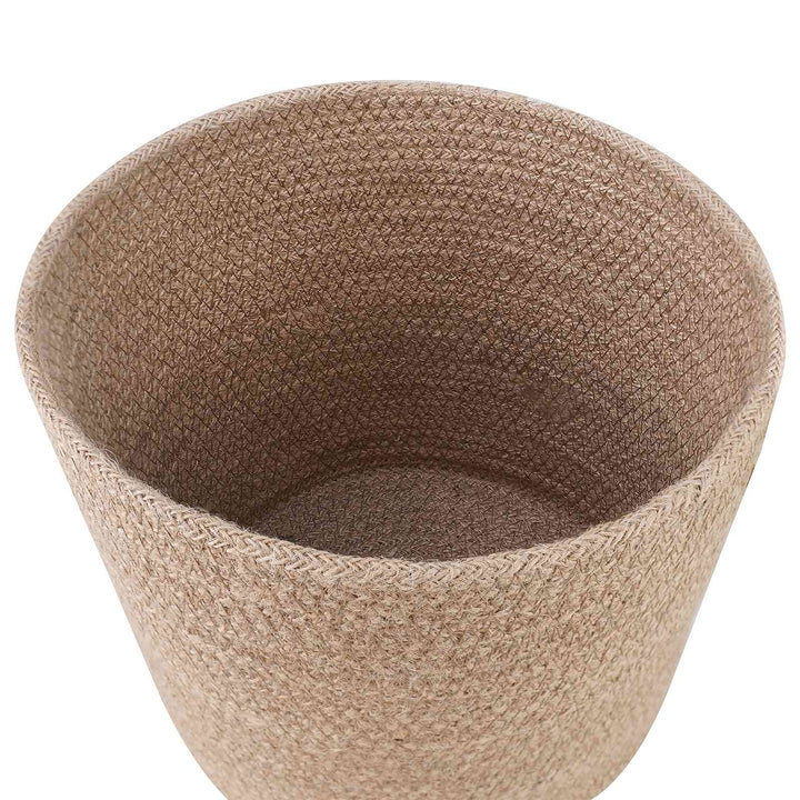 Plantepotte Sæt 2 pcs Naturfarvet Ø 28 x 28 cm 100% Tossa Jute