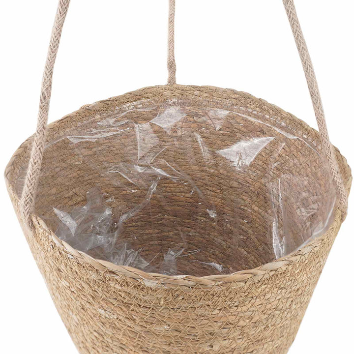 Søgræs Planterkurve 3 pcs Naturfarvet Ø26 x 19 cm 100% Søgræs
