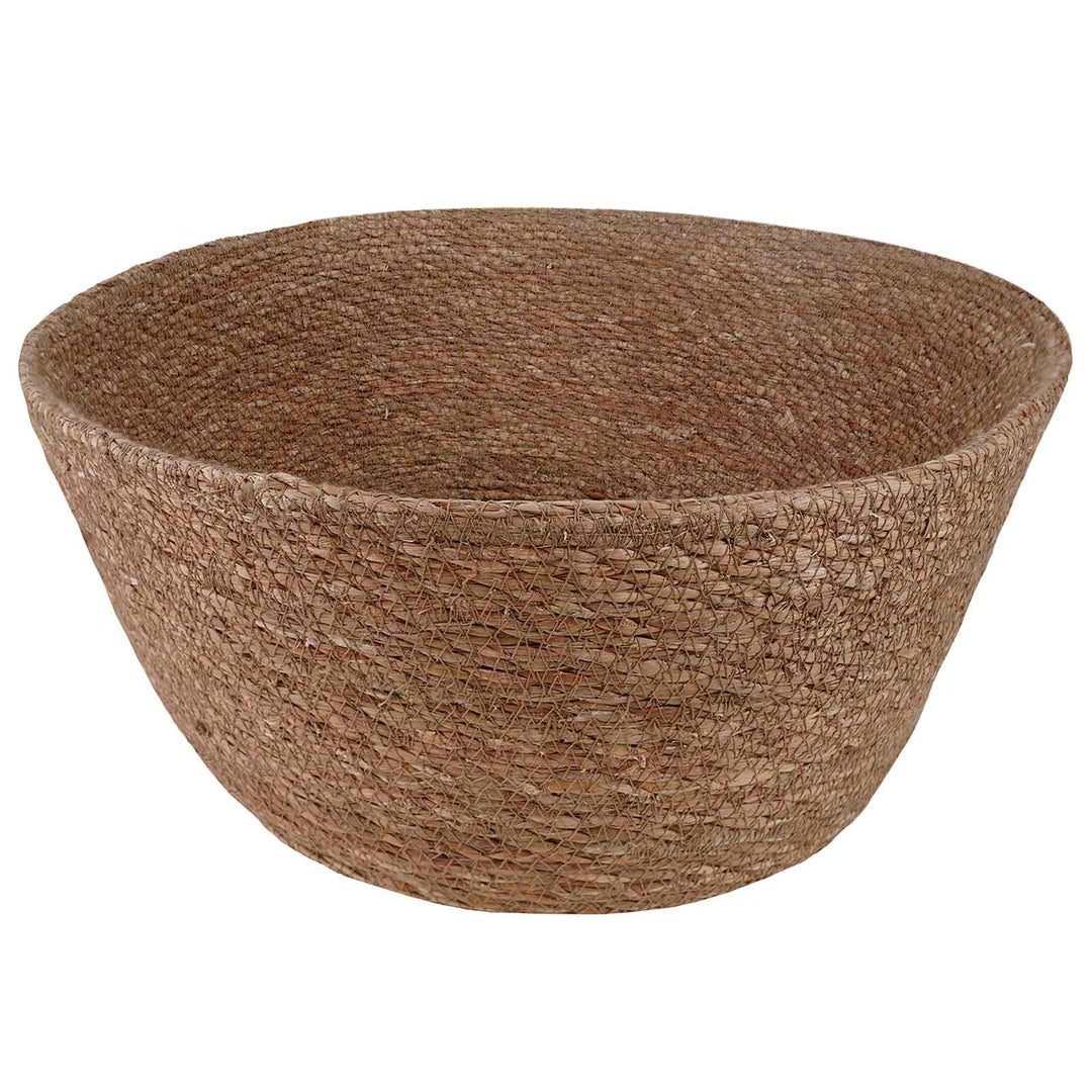 Plantekrukke med håndtag 2 stk. Naturfarvet Ø 32 x 32 cm