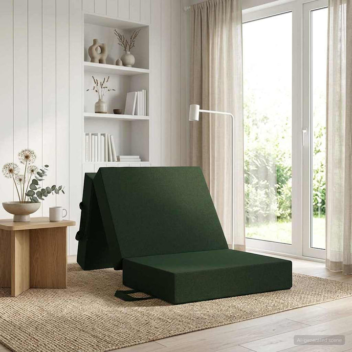 Samlebar Sofa Seng 75 x 63 x 45 cm Mørkegrøn