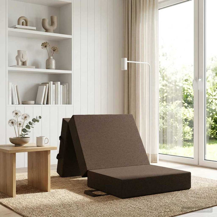 Samlebar Sofa Seng 75 x 67 x 45 cm Gråbrun