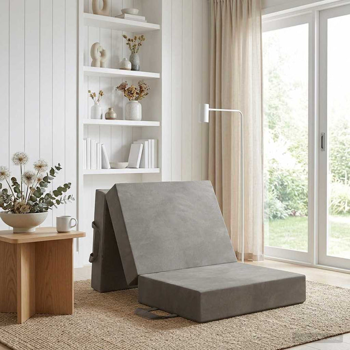 Samlebar Sofa Seng 75 x 63 x 45 cm Lysegrå
