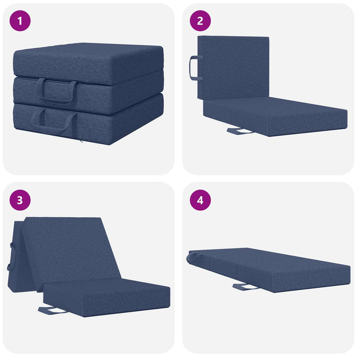 Samlebar Sofa Seng 90 x 63 x 45 cm Blå