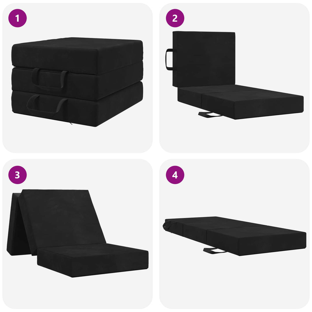 Samlebar Sofa Seng 90 x 63 x 45 cm Sort