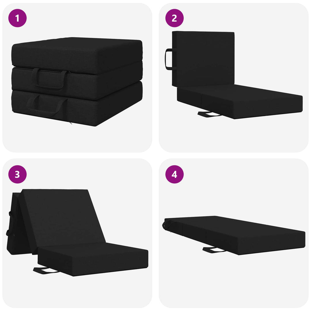 Samlebar Sofa Seng 75 x 67 x 45 cm Sort