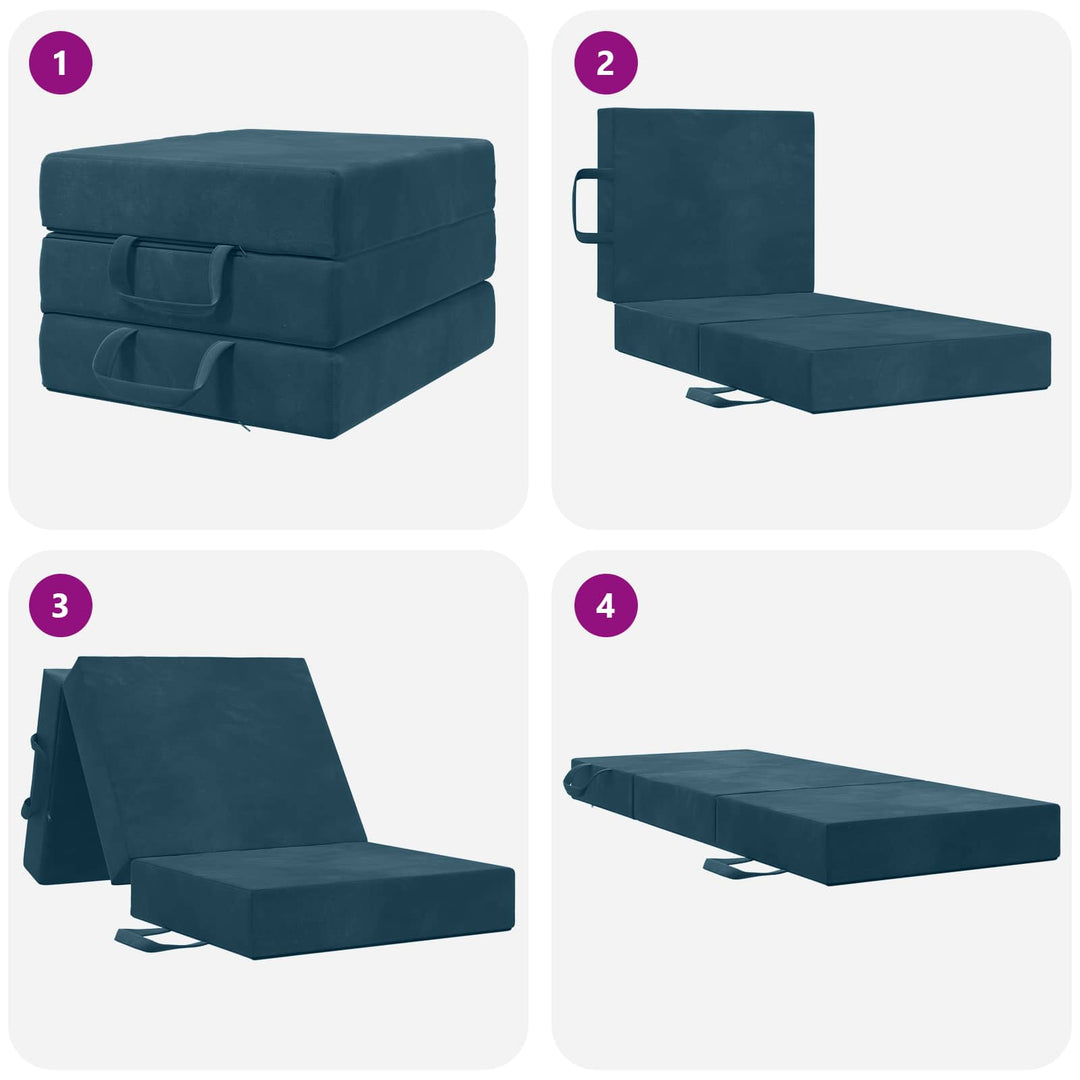 Samlebar Sofa Seng 75 x 67 x 45 cm Blå