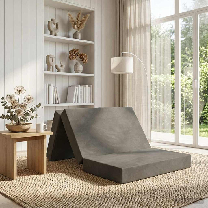 Samlebar Sofa Seng 90 x 67 x 45 cm Lysegrå