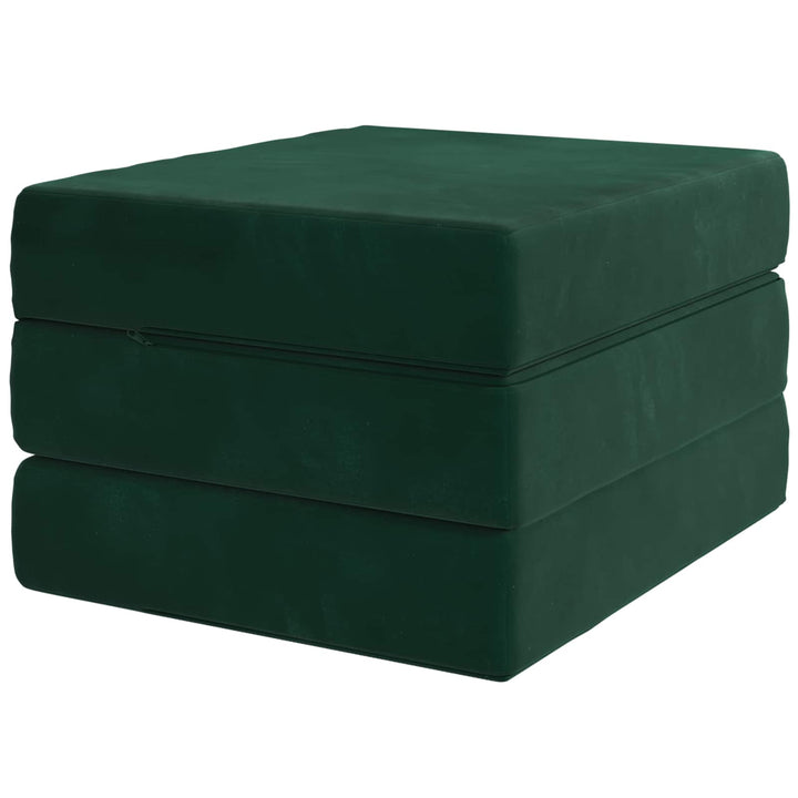 Samlebar Sofa Seng 90 x 67 x 45 cm Mørkegrøn