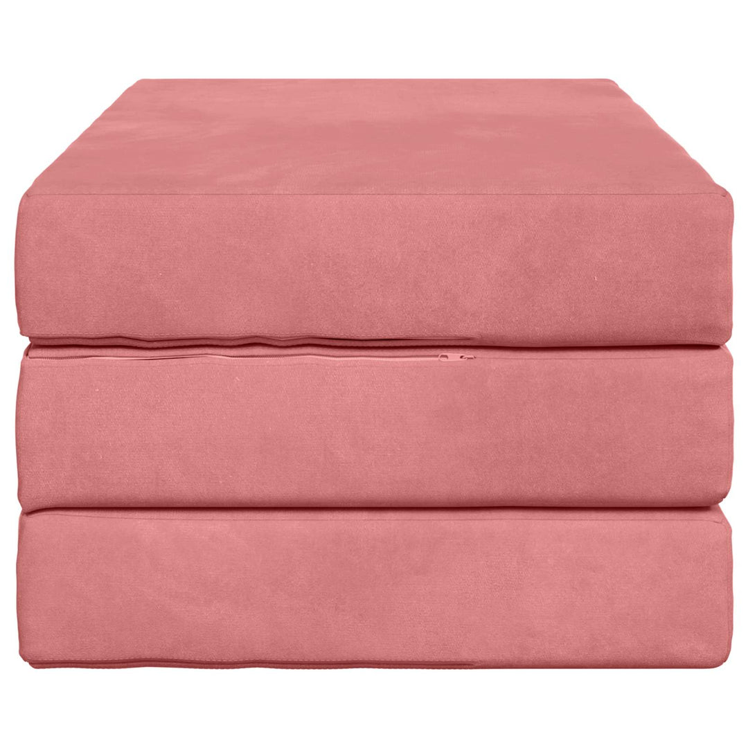 Samlebar Sofa Seng 100 x 67 x 45 cm Lyserød